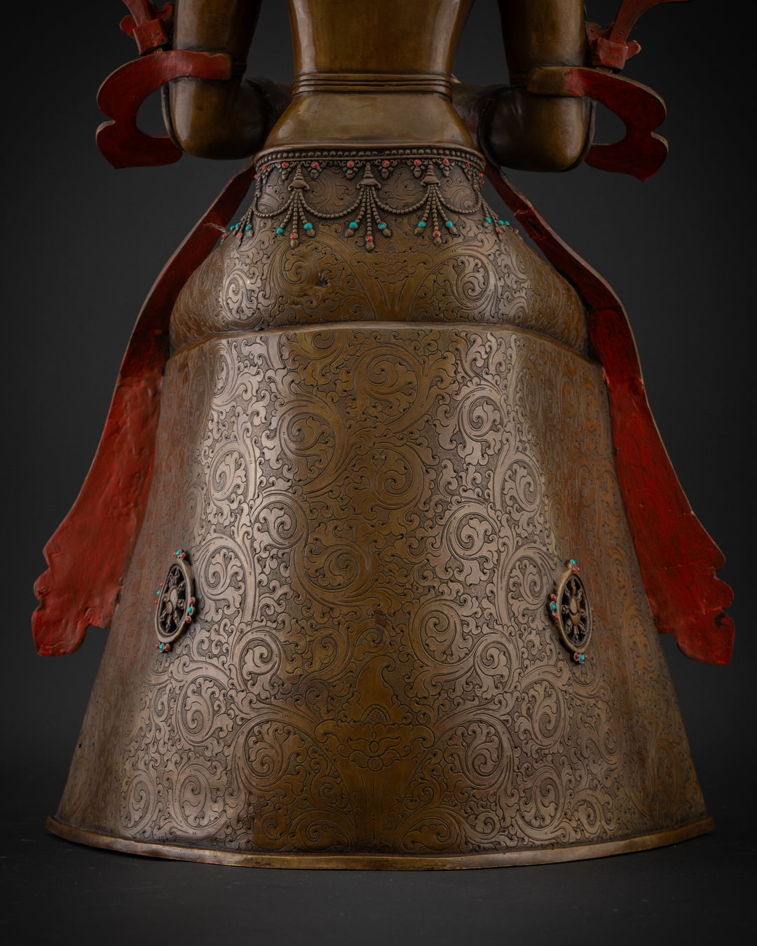 Oxidized Maitreya buddha Statue | Himalayan Sacred Art