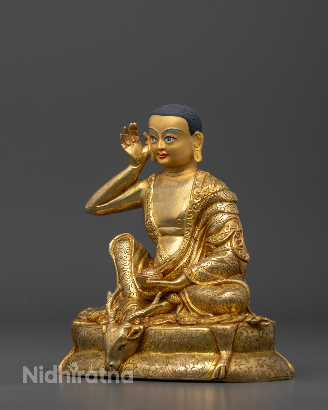 Buddhist Milarepa Statue | Himalayan Sacred Art