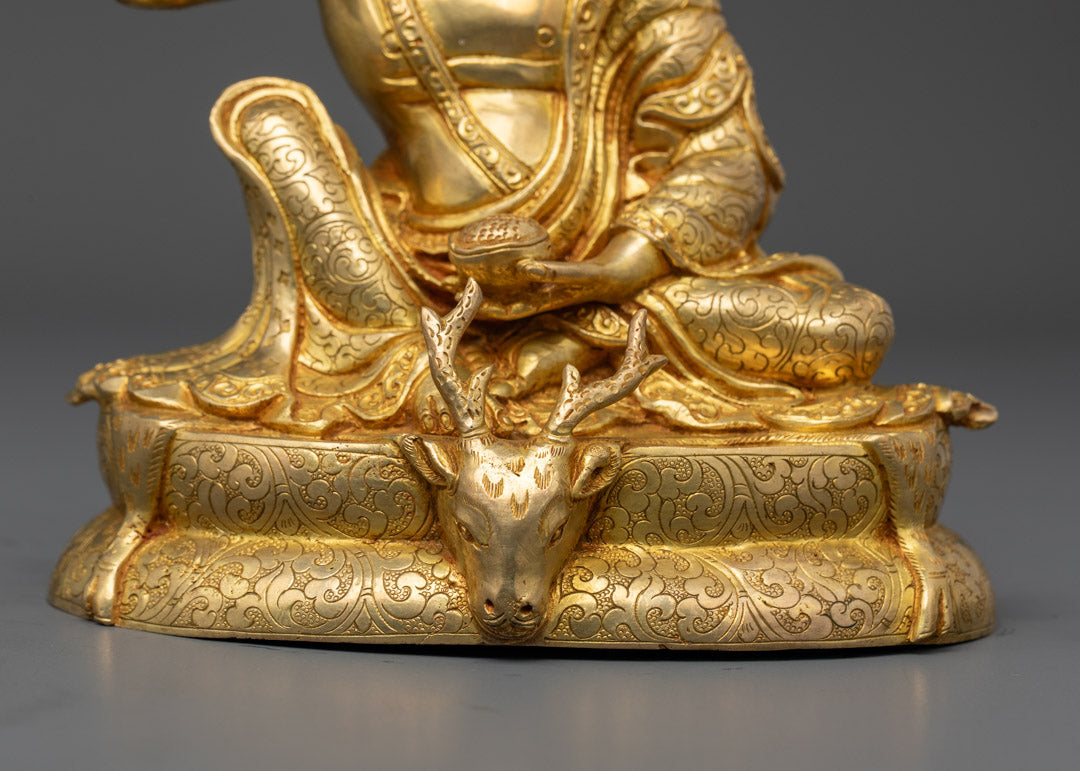 Buddhist Milarepa Statue | Himalayan Sacred Art