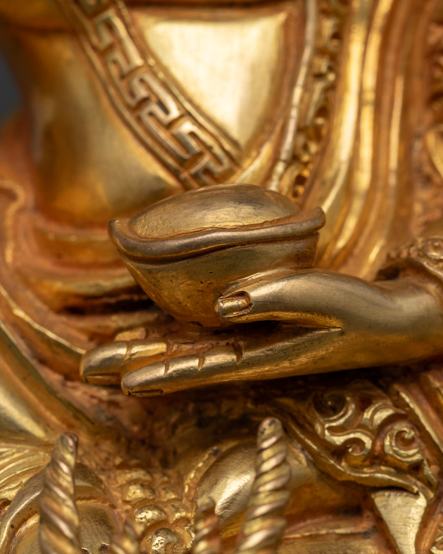 Tibetan Milarepa Statue | Beautifully Designed for Mindfulness