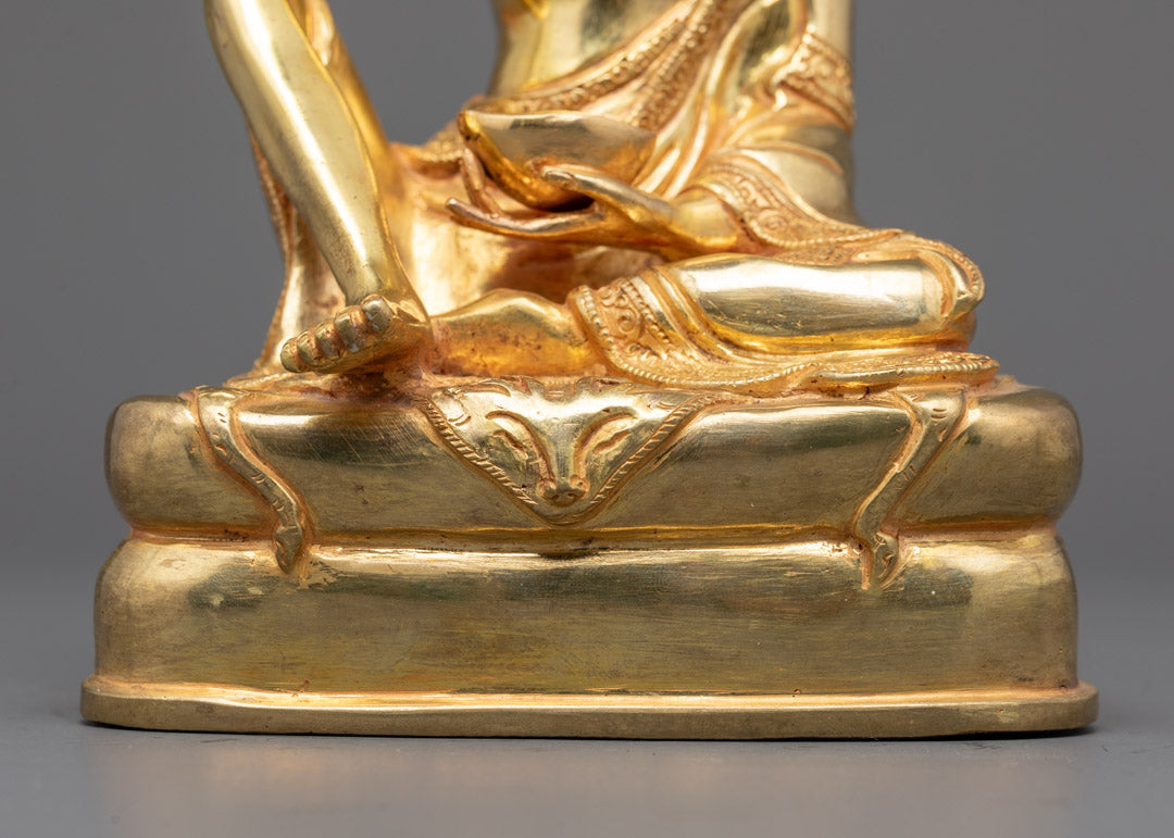 Milarepa Statue | Traditional Buddhist Master Sculpture