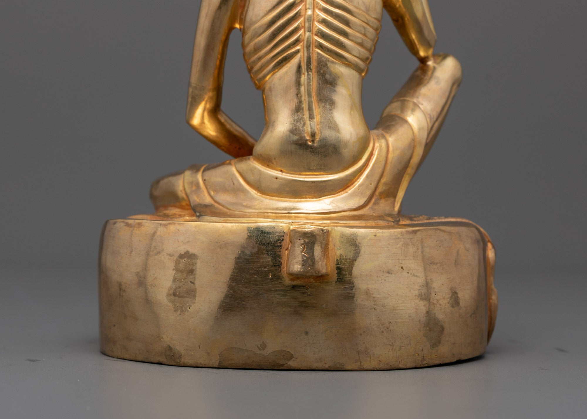 Tibetan Milarepa Statue | Handcrafted Buddhist Figure from Nepal