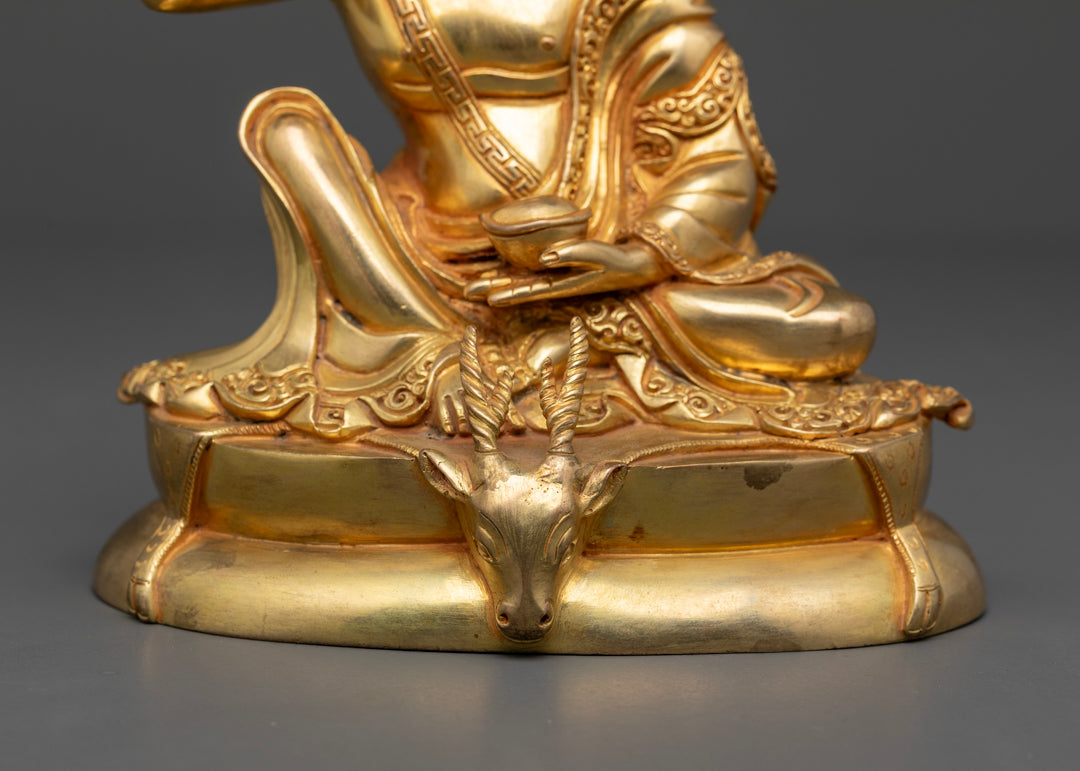 Tibetan Milarepa Statue | Beautifully Designed for Mindfulness