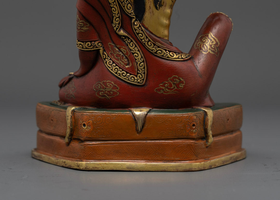 Milarepa Statue: Sacred Buddhist Art for Meditation