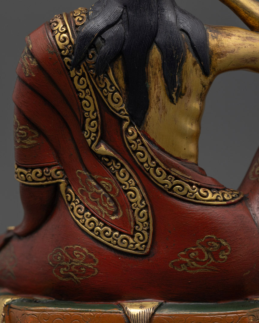 Milarepa Statue: Sacred Buddhist Art for Meditation