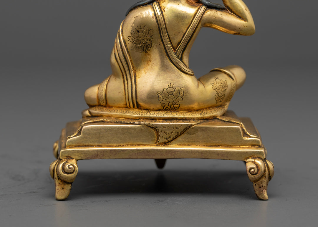 Meditation Milarepa Statue | Handcrafted Tibetan Master