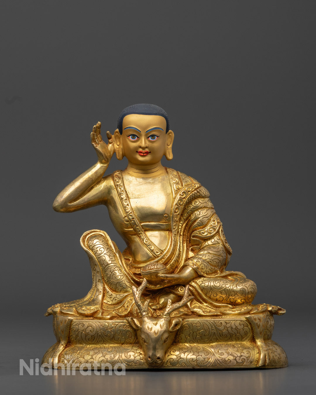 Buddhist Milarepa Statue | Himalayan Sacred Art