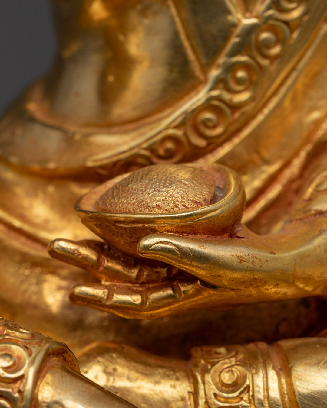 Tibetan Marpha Set Statue | Handmade Meditation