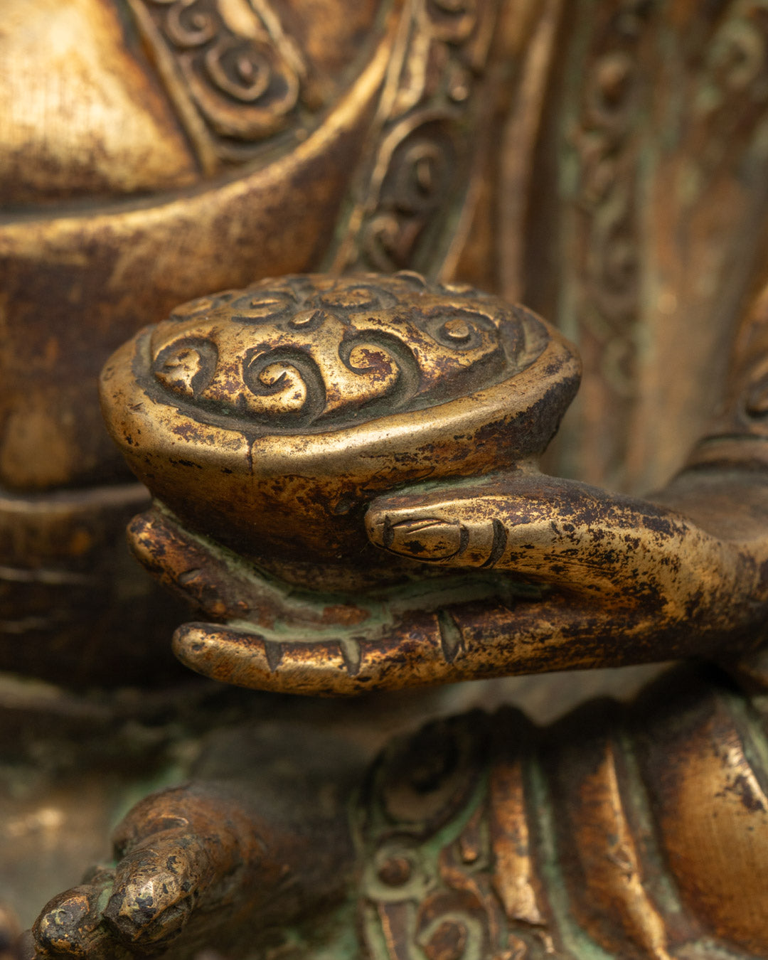 Authentic Milarepa Statue | The Enlightened Tibetan Yogi