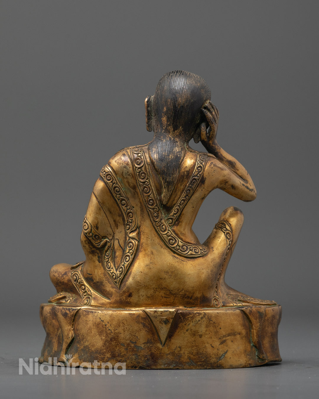 Authentic Milarepa Statue | The Enlightened Tibetan Yogi