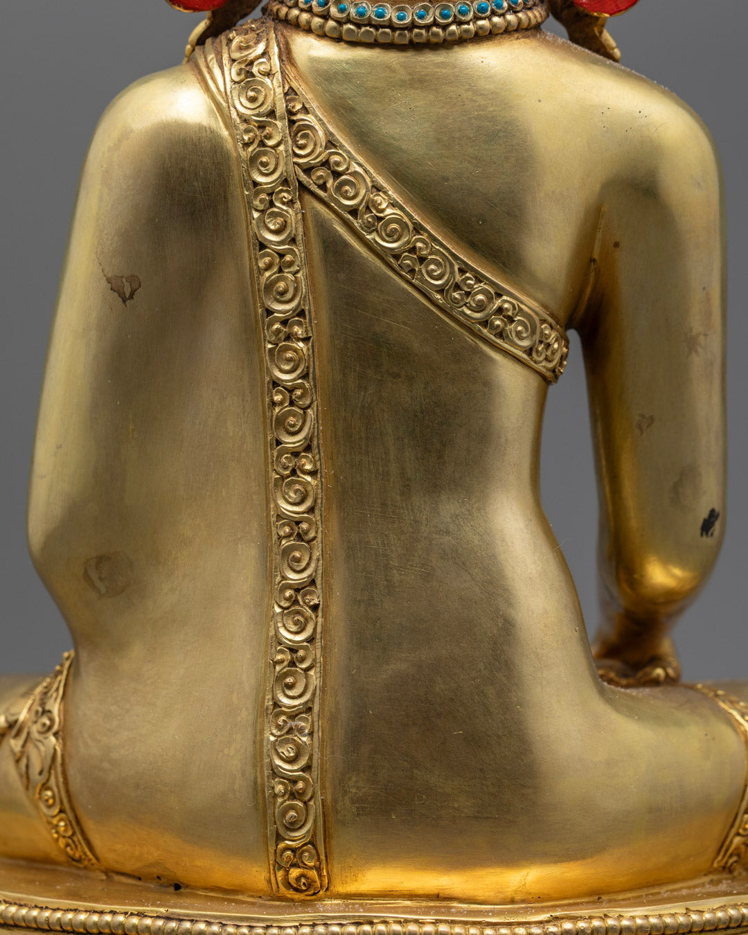 24K Gilded Mitrugpa Buddha Statue