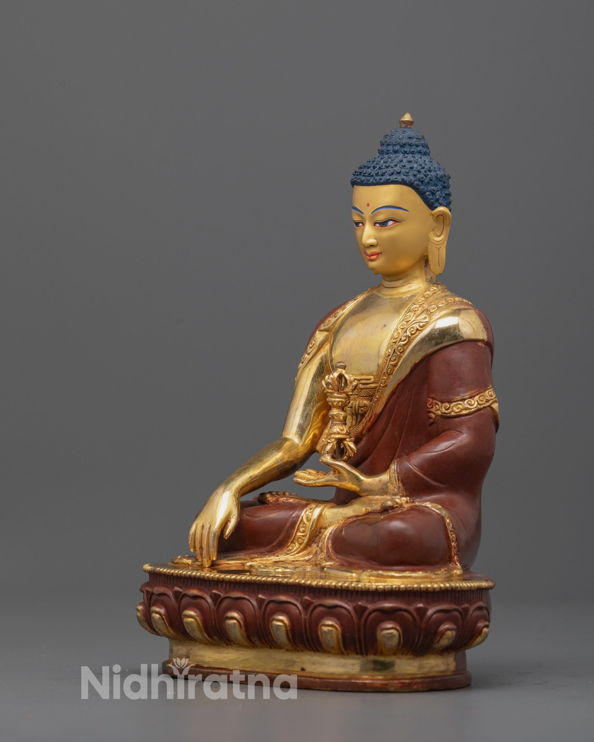 Mitrugpa Sculpture | Artisan-Crafted Immovable Wisdom Protector