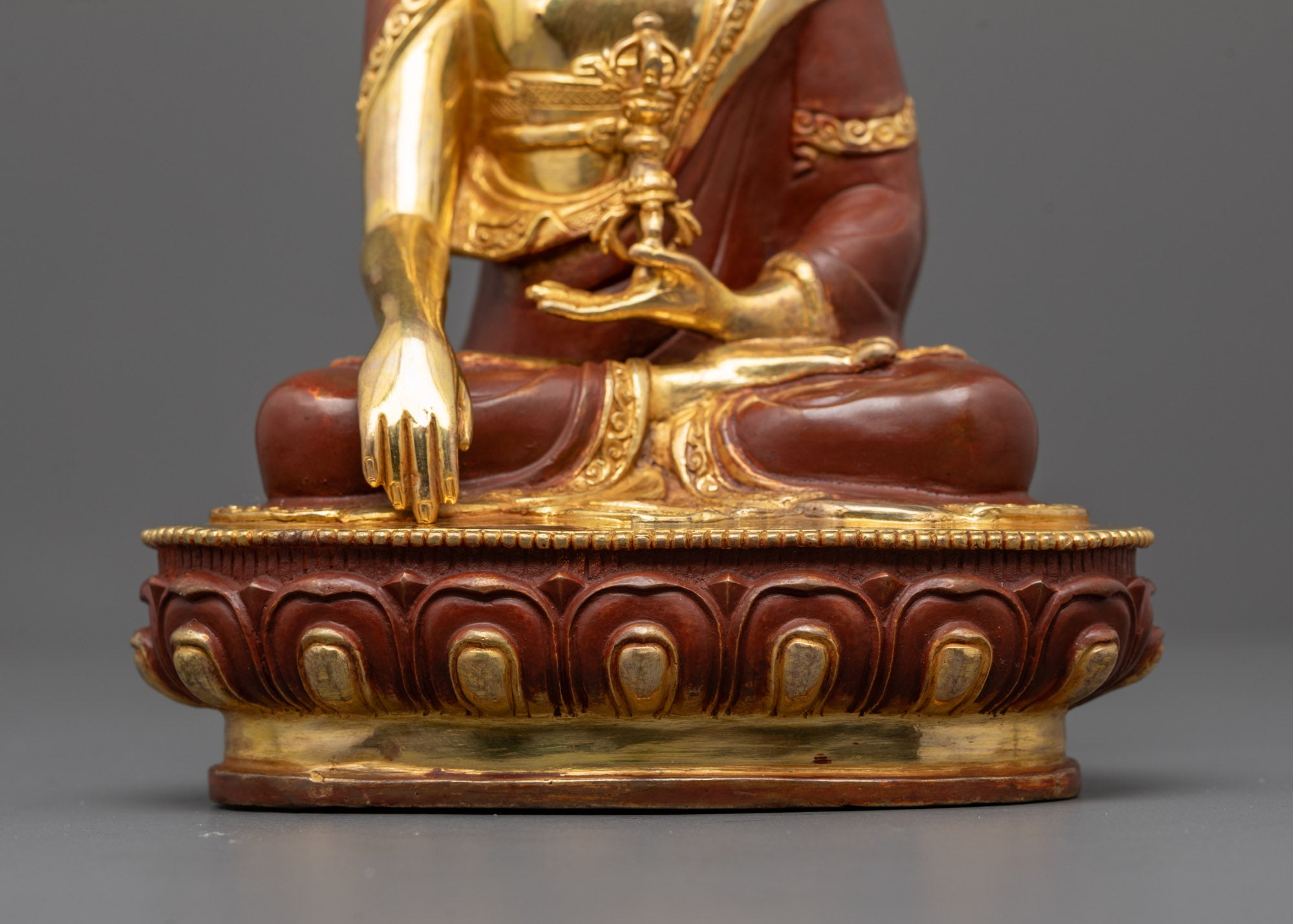 Mitrugpa Sculpture | Artisan-Crafted Immovable Wisdom Protector