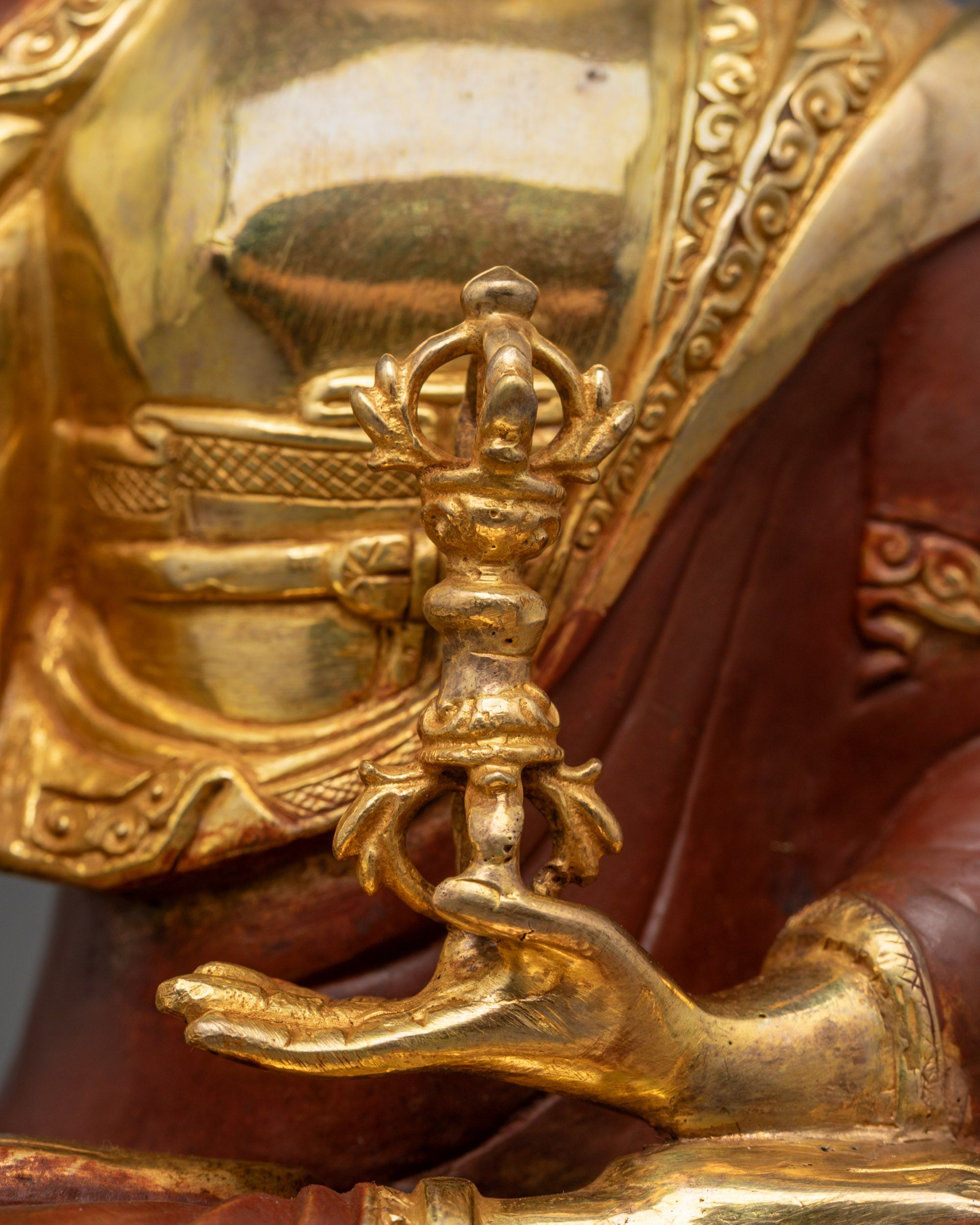 Mitrugpa Sculpture | Artisan-Crafted Immovable Wisdom Protector