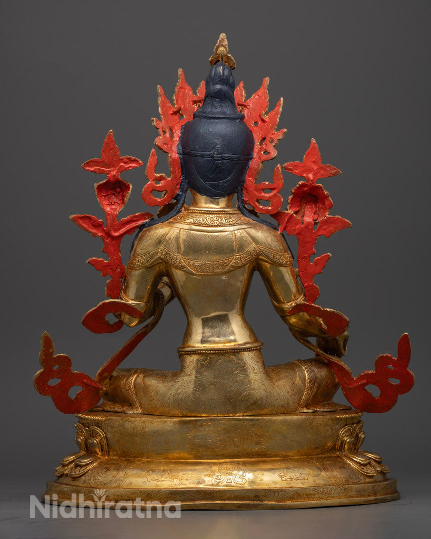 Green Tara (Sgrol-ljang) Statue | The Swift Liberator