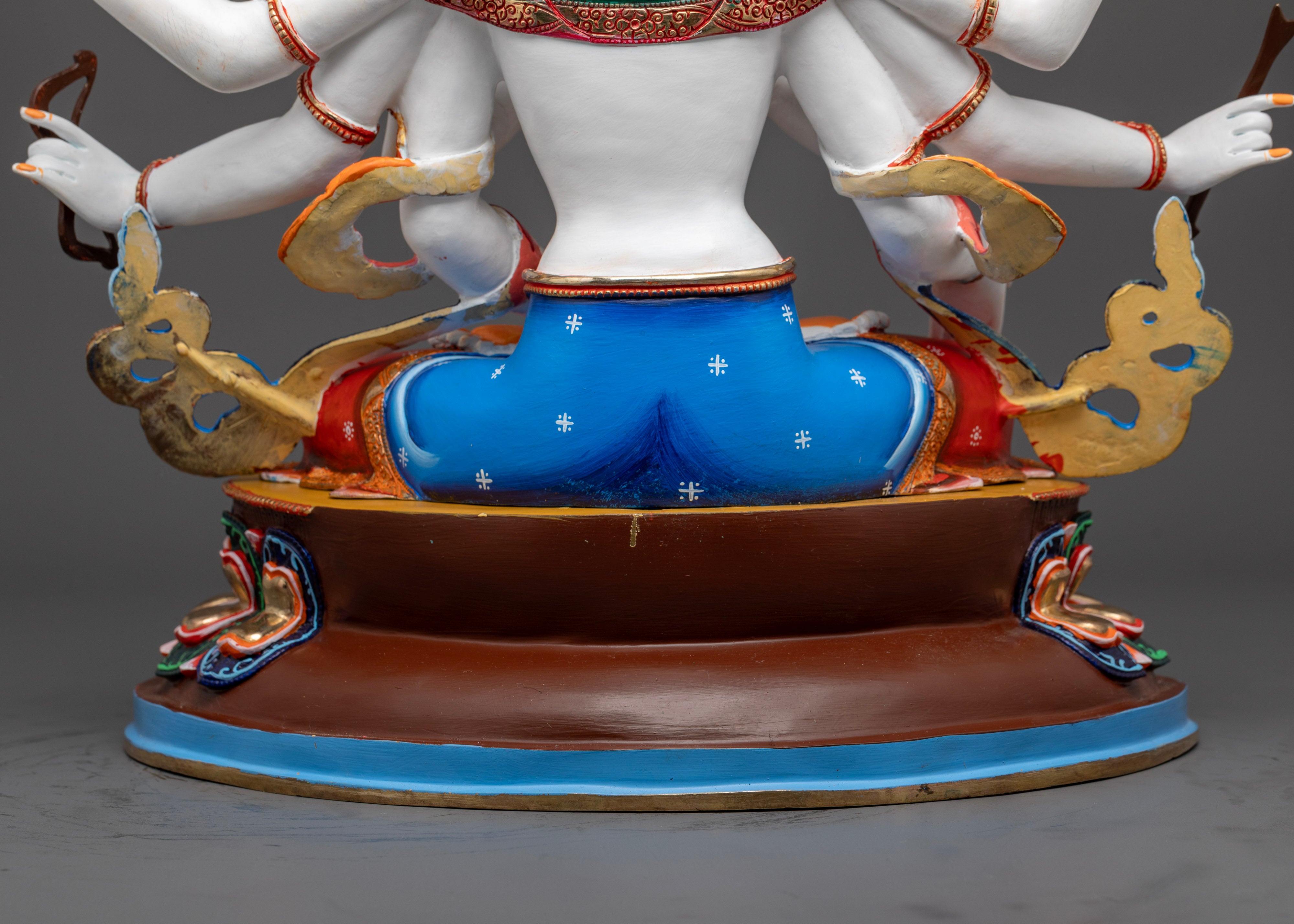 Ushnisha Vijaya Dharani statue