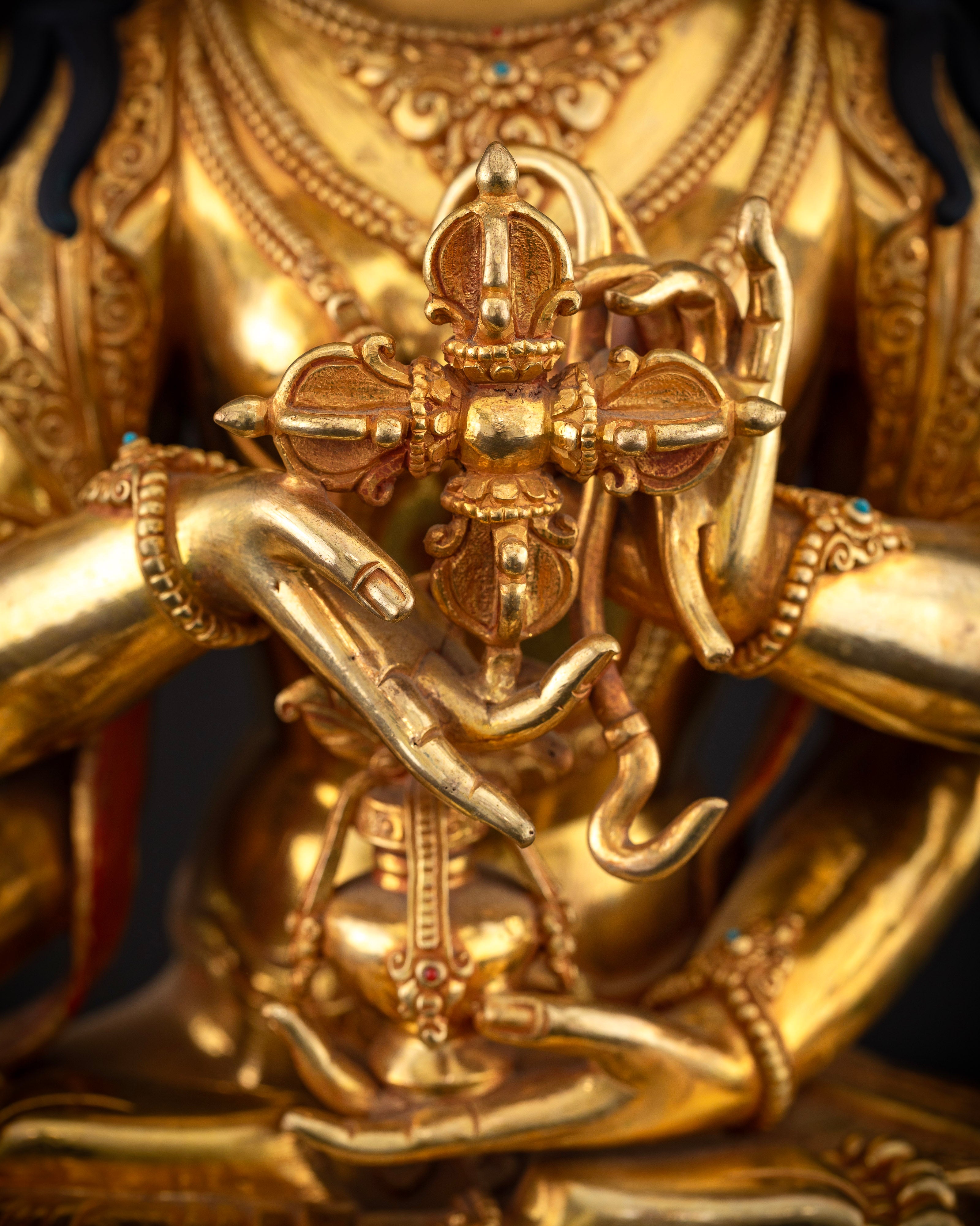 Three-Faced Namgyalma: Goddess of Victory in Three Realms