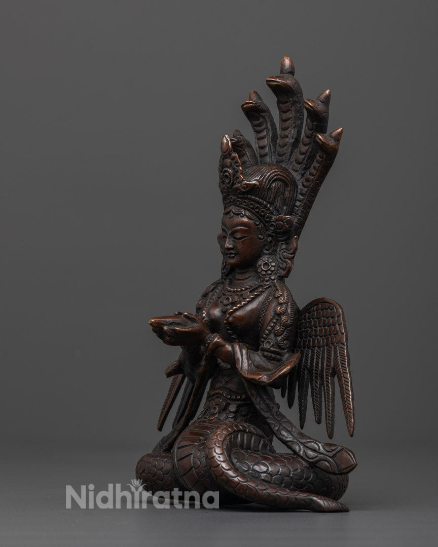 Naga Kanya Goddess Statue for Prosperity
