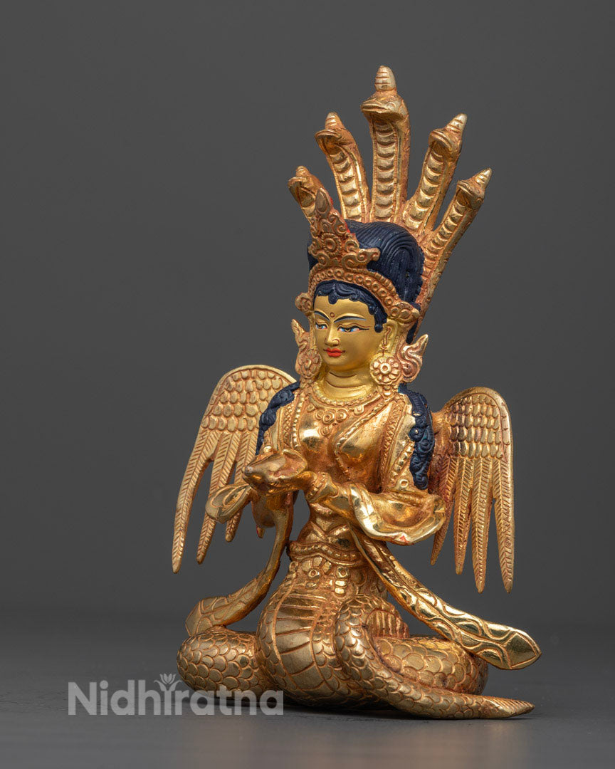 Naga Kanya Mantra Statue – Elevate Your Meditation Practice