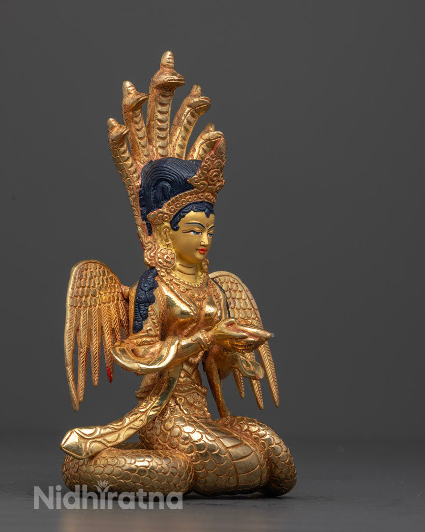 Naga Kanya Mantra Statue – Elevate Your Meditation Practice