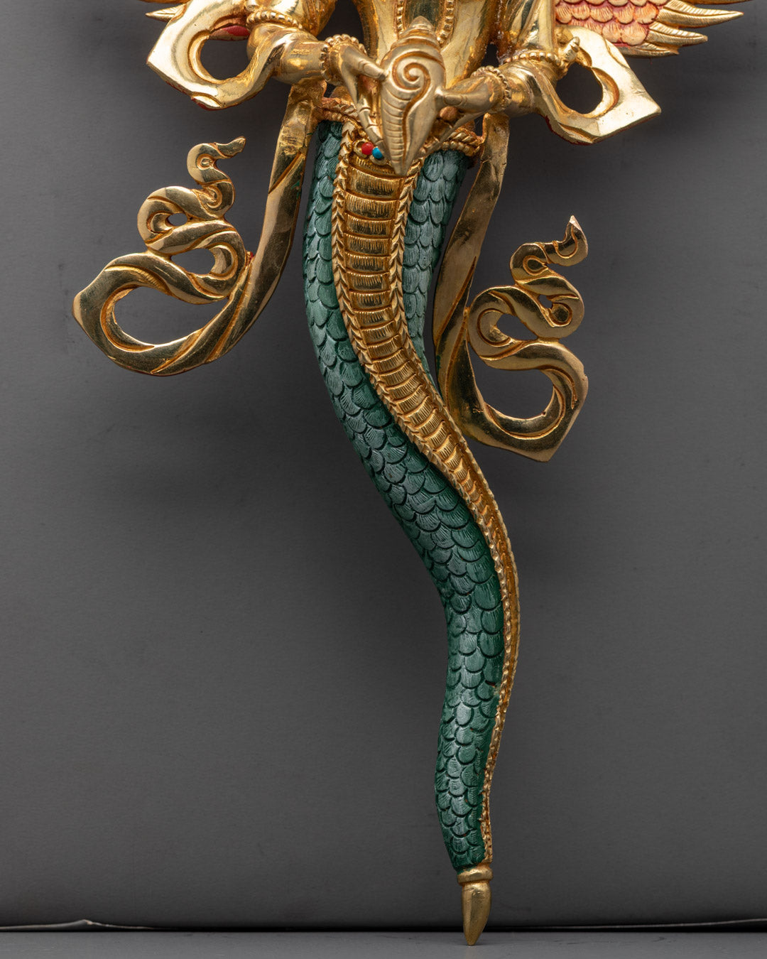 Beautifully Hand-Carved Naga Kanya Statue | Serpent Goddess