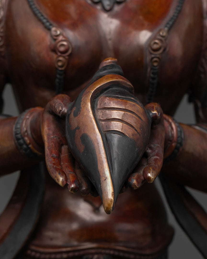 Nagakanya Statue: Handcrafted Divine Serpent Maiden Sculpture