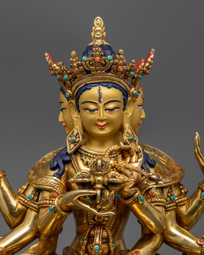 Buddhist Namgyalma Statue from Nepal