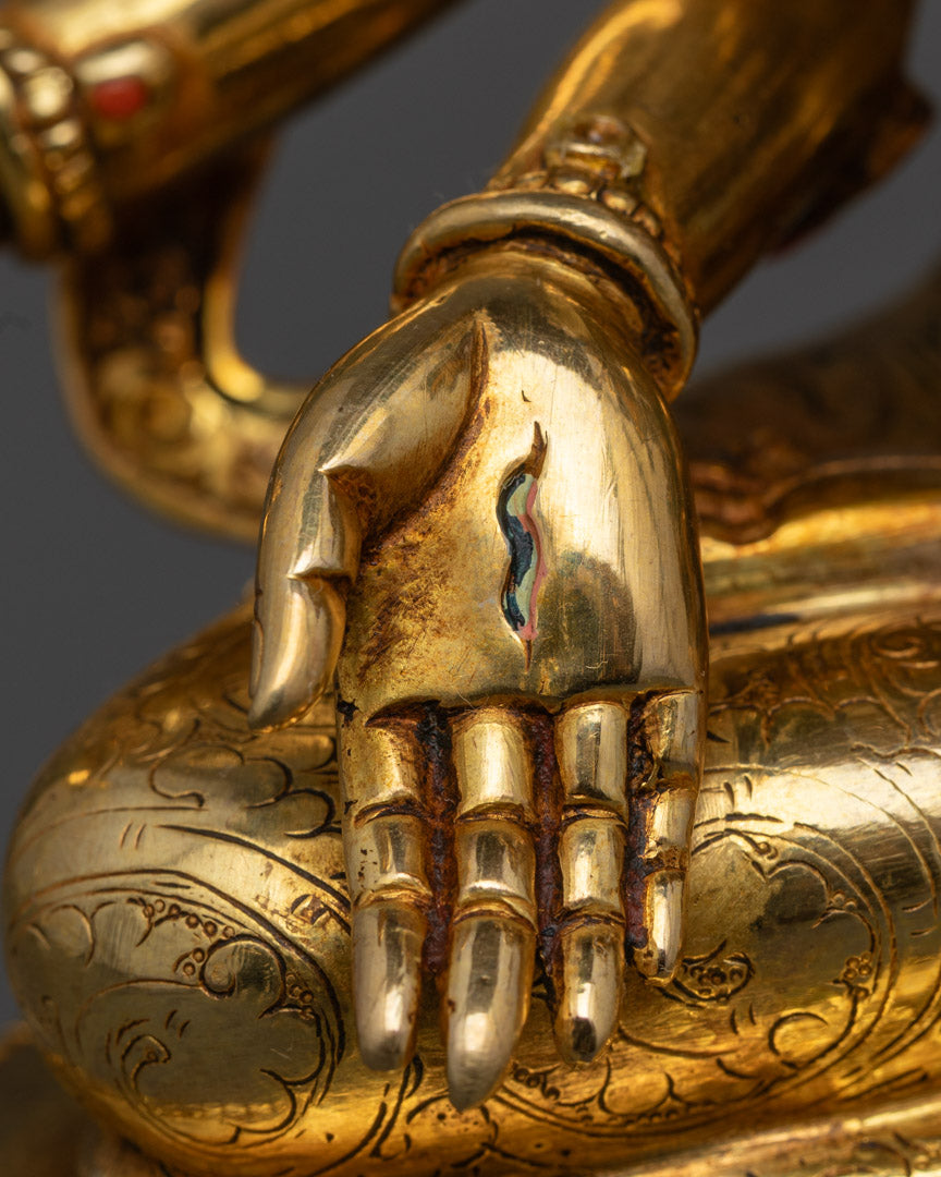 Buddhist Namgyalma Statue from Nepal