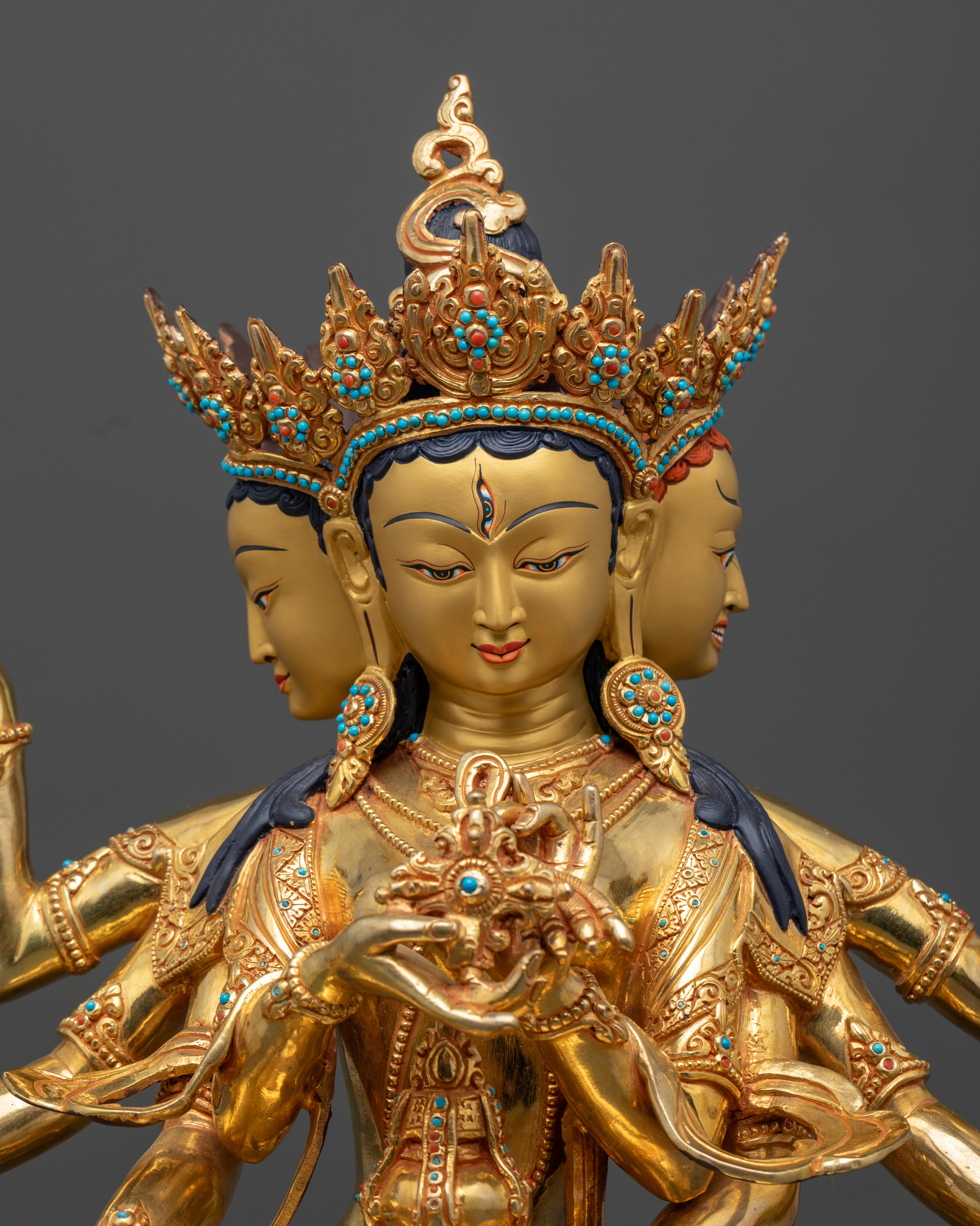 Namgyalma Statue: Tibetan Buddhist Deity of Longevity