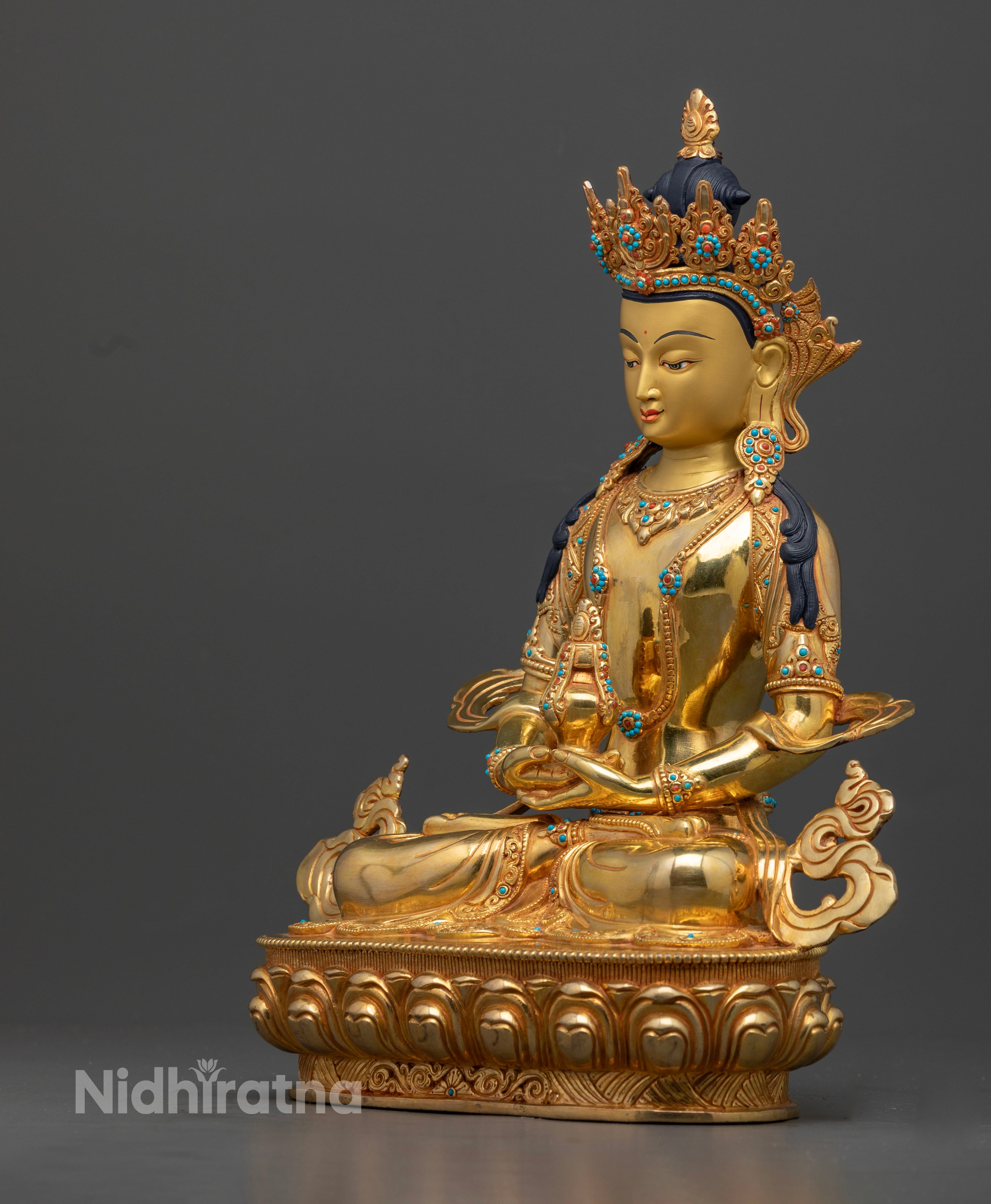 Amitayus Statue | Himalayan Artwork of Nepal