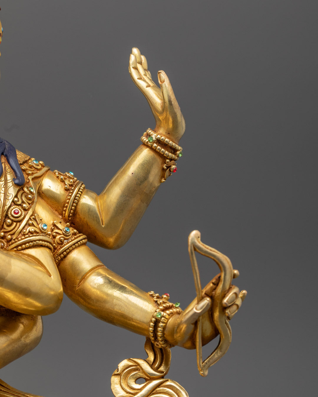 Namgyalma Statue | 24K Gold-Plated Buddhist Deity
