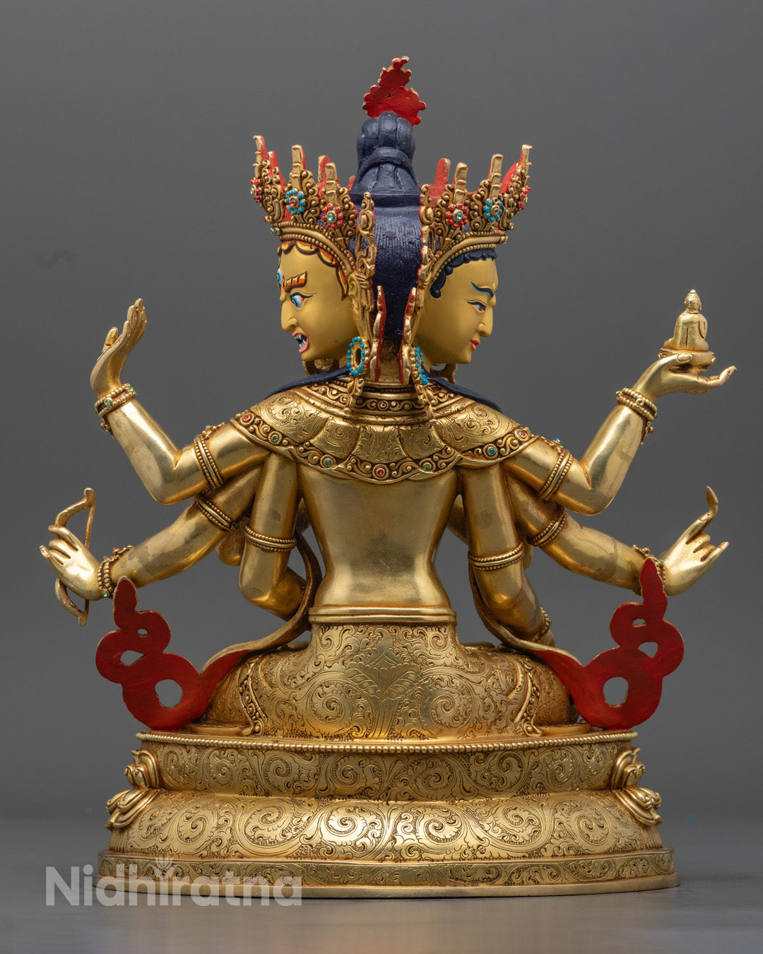 Namgyalma Statue | 24K Gold-Plated Buddhist Deity
