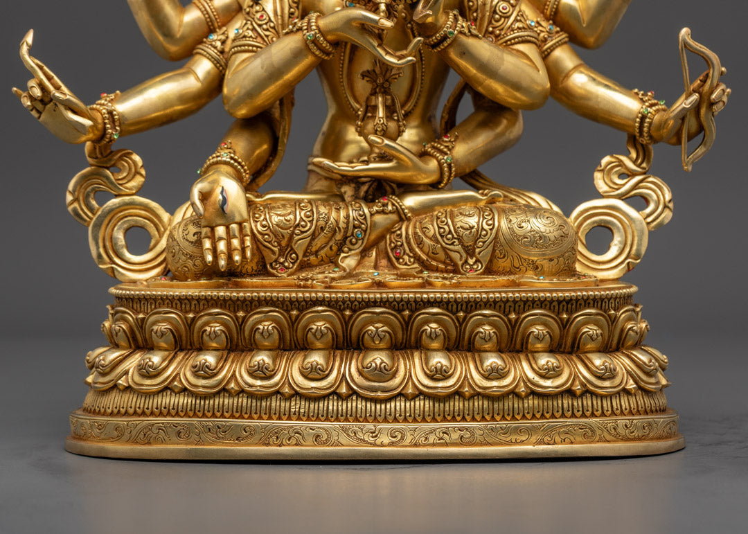 Namgyalma Statue | 24K Gold-Plated Buddhist Deity