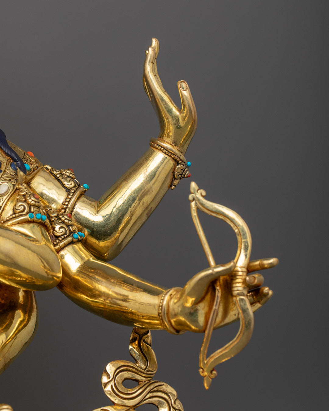 Namgyalma Statue | Handcrafted in 24k Gold Gilded Copper