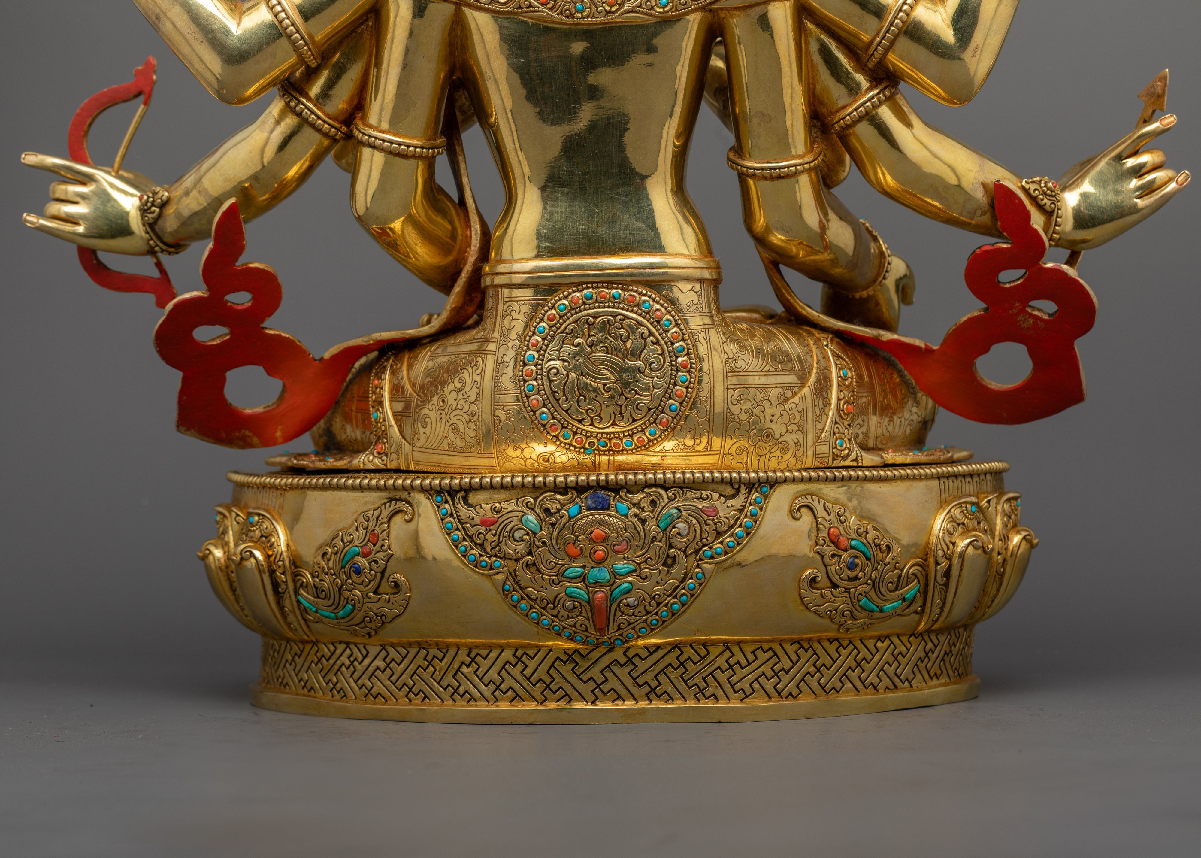 Namgyalma Statue | Handcrafted 24k Gold Gilded Copper