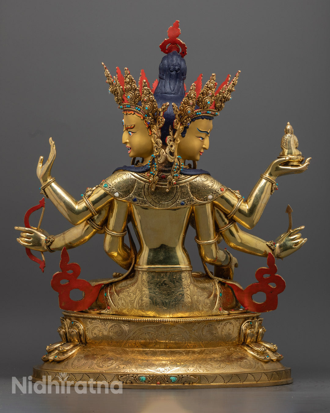 Namgyalma Statue | Handcrafted in 24k Gold Gilded Copper