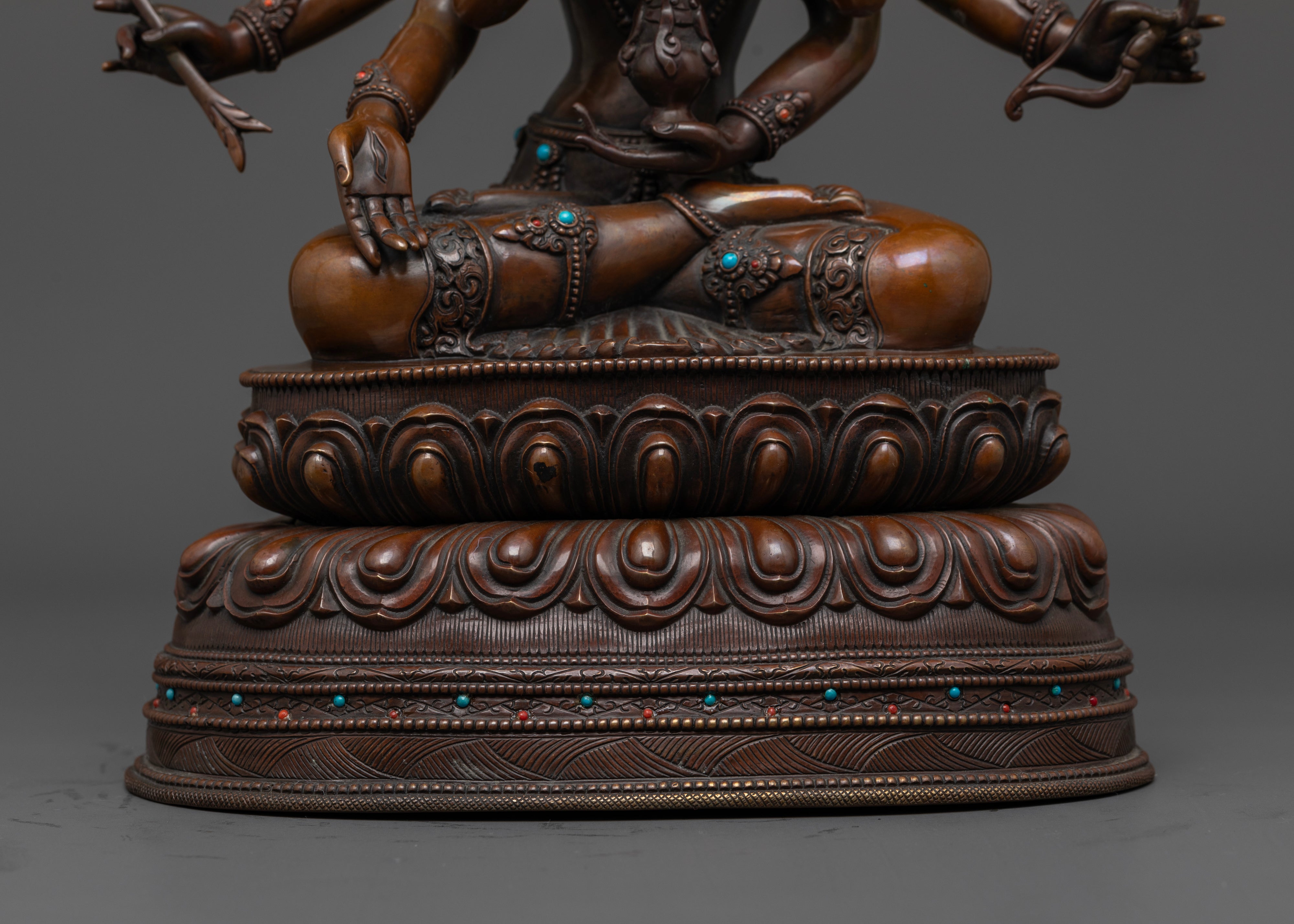 Oxidized Namgyalma Statue | Graceful Symbols of Longevity