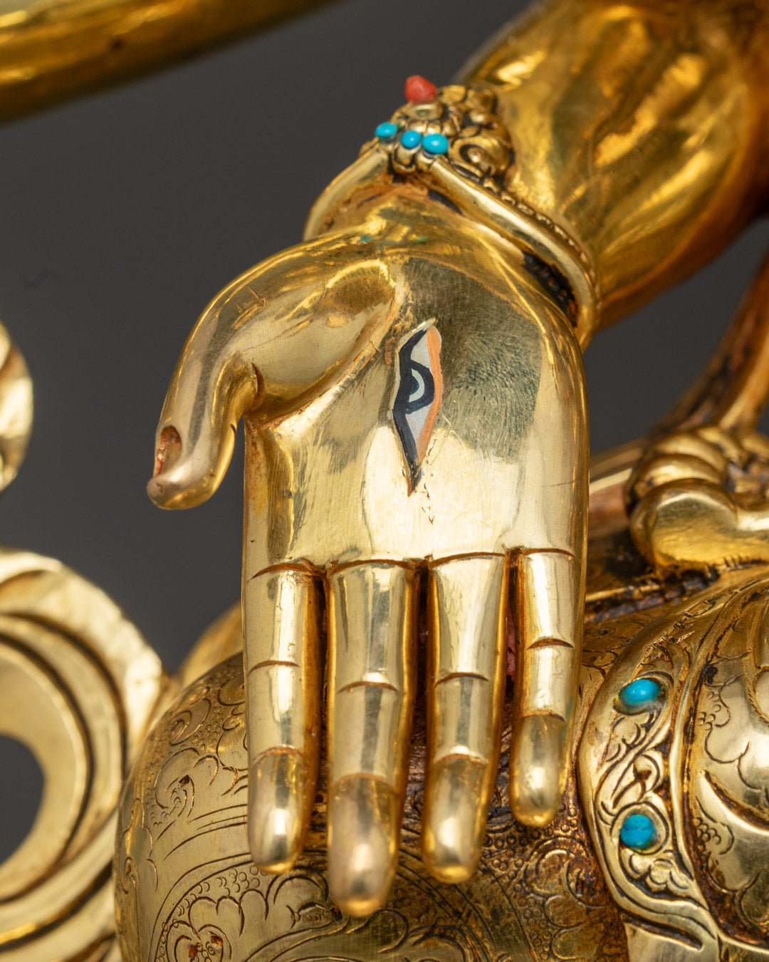 Namgyalma Statue | Handcrafted in 24k Gold Gilded Copper