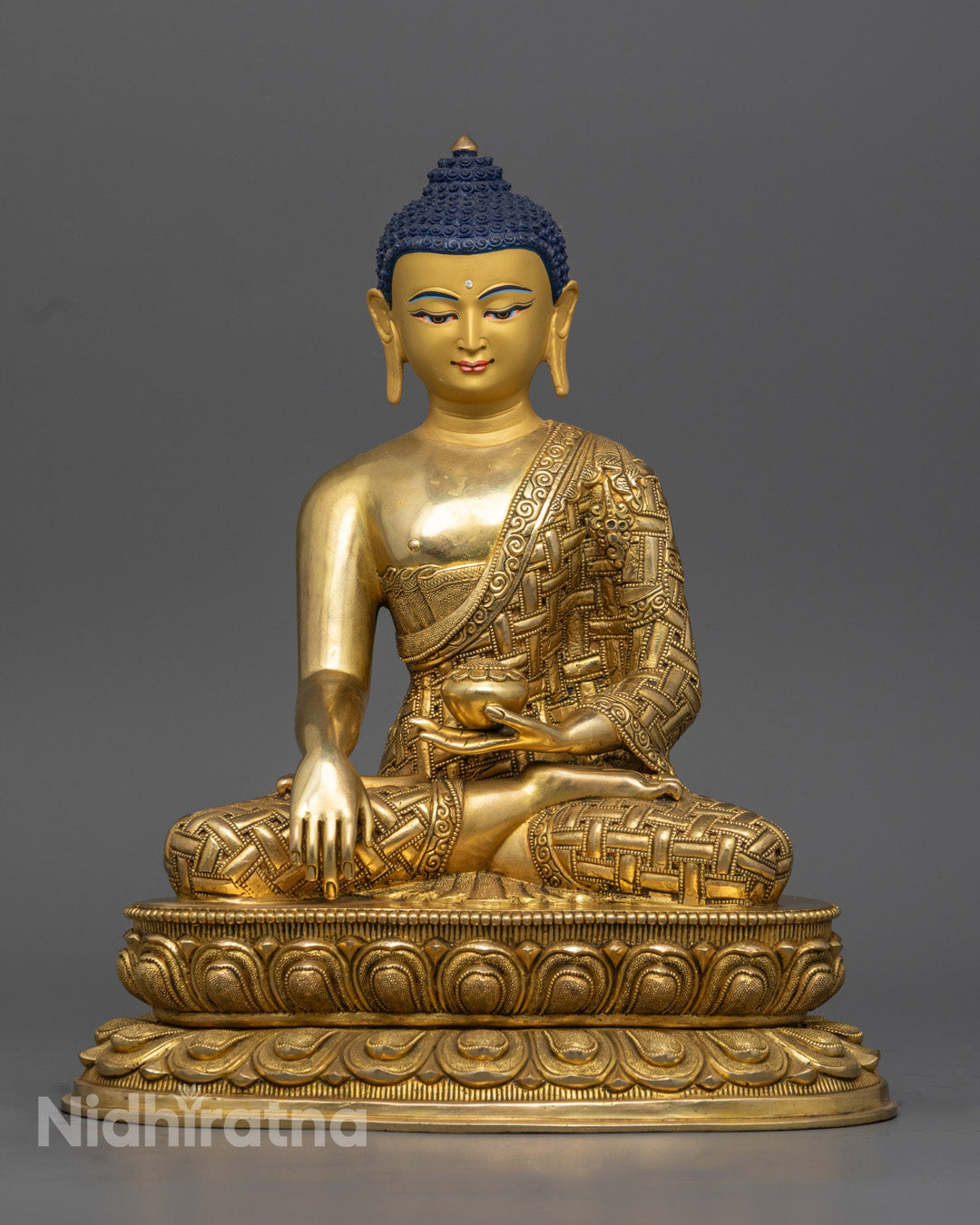 Nepalese Shakyamuni Buddha Statue | Premium Buddhist Art