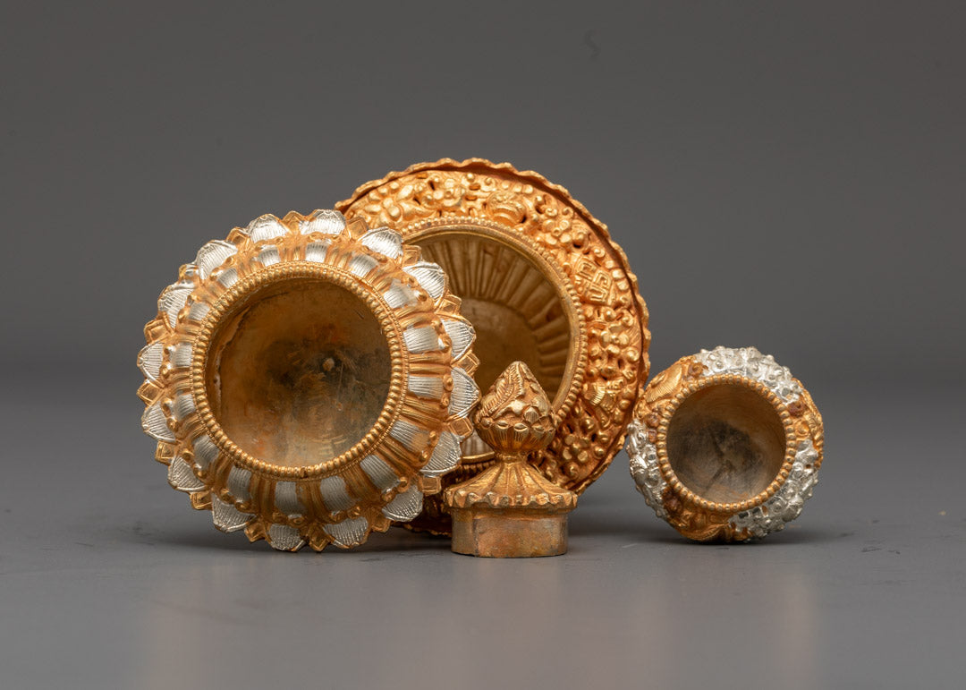 Sacred Rice Pot for Spiritual Practice | Home Altar Accessory