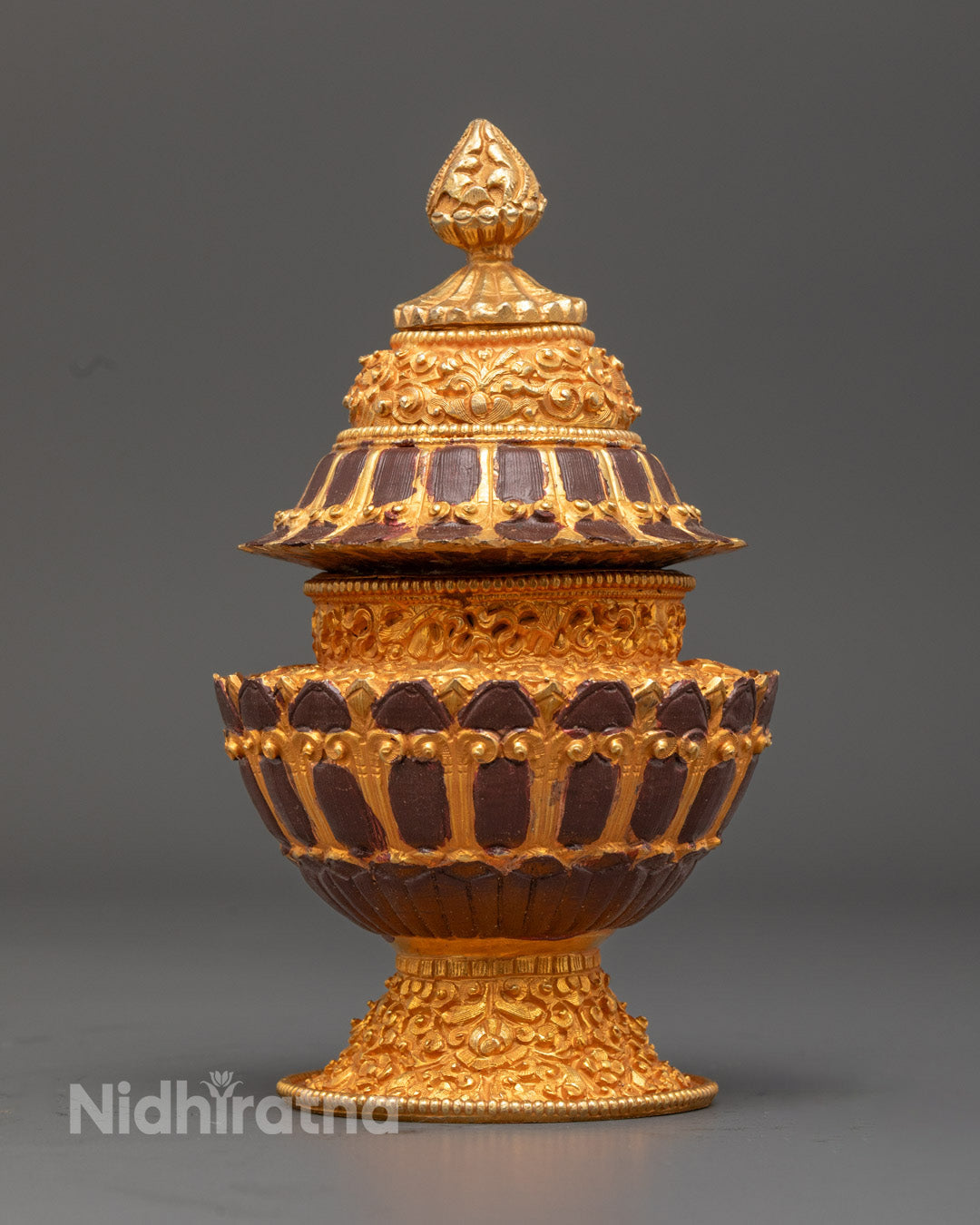 Traditional Buddhist Rice Pot | Ritual Objects