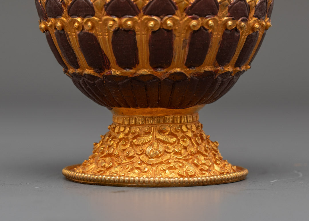 Traditional Buddhist Rice Pot | Ritual Objects