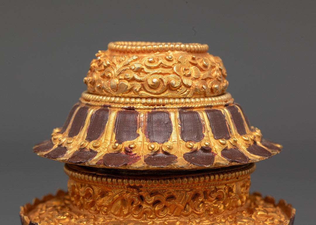 Traditional Buddhist Rice Pot | Ritual Objects