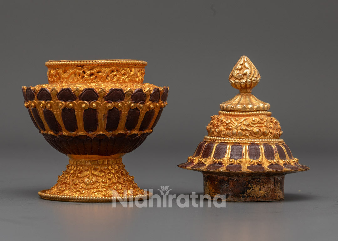 Traditional Buddhist Rice Pot | Ritual Objects