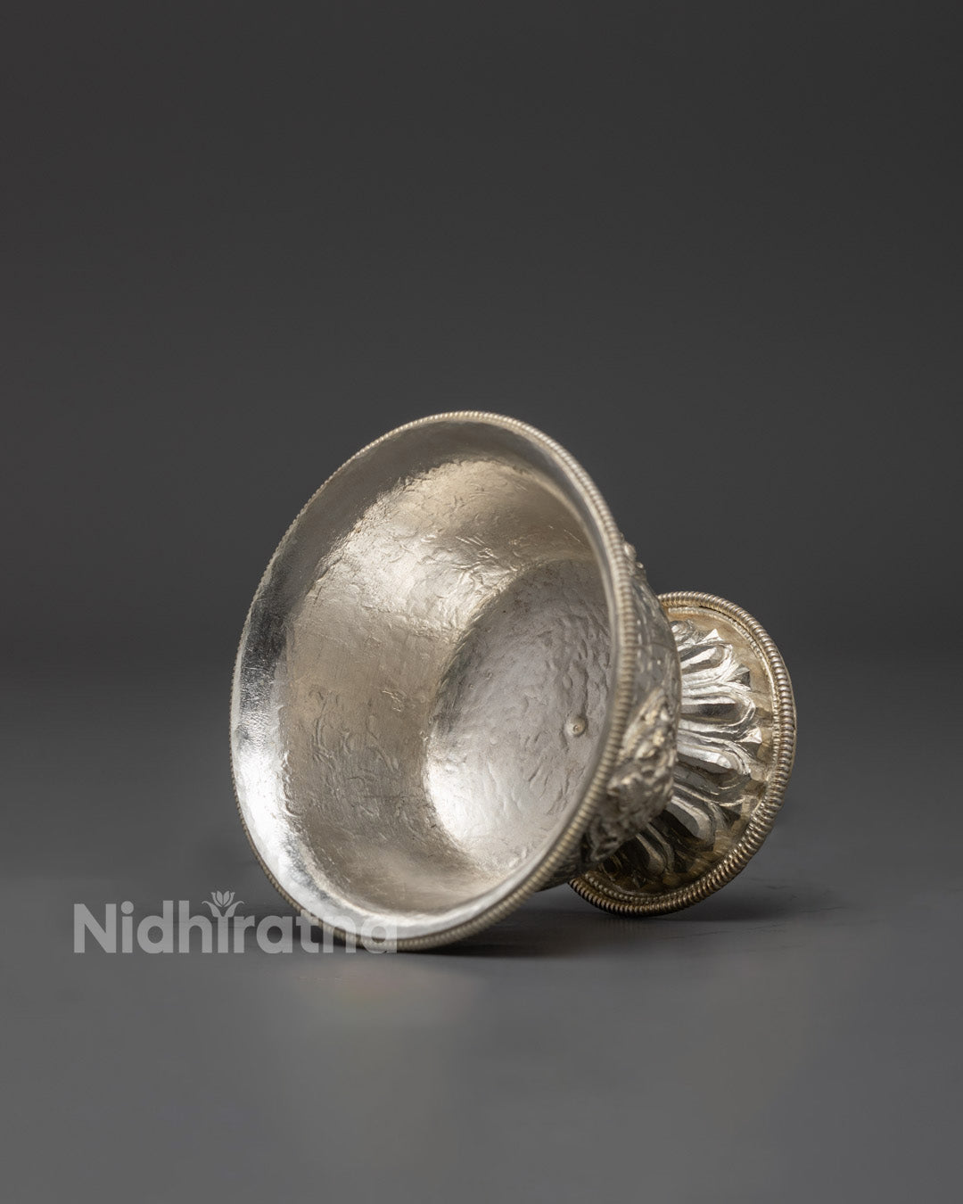 Ceremonial Silver-Plated Offering Bowls Set