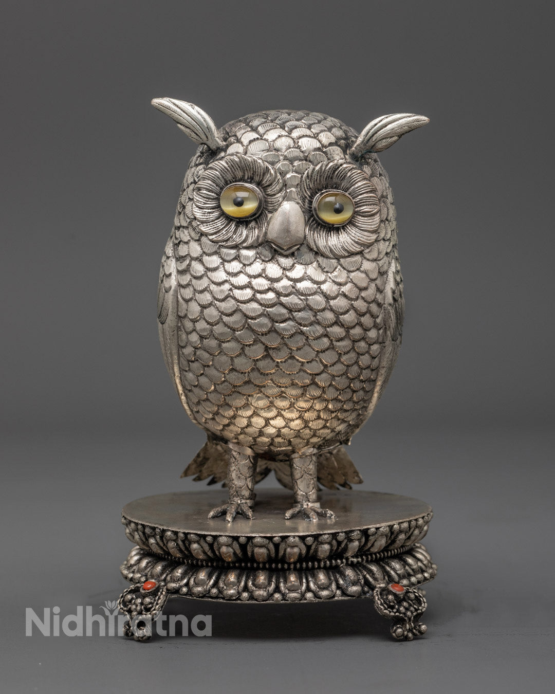 Handcrafted Owl Figurine | Home and Garden Decor