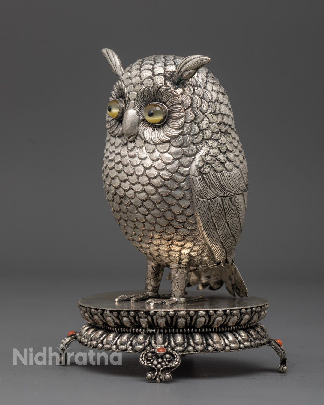 Handcrafted Owl Figurine | Home and Garden Decor