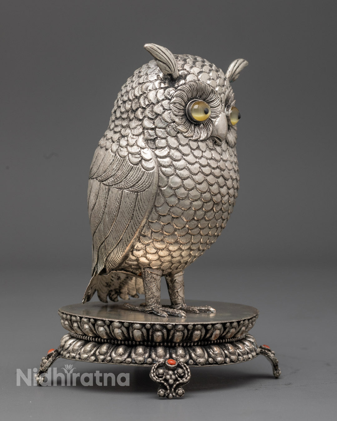 Handcrafted Owl Figurine | Home and Garden Decor