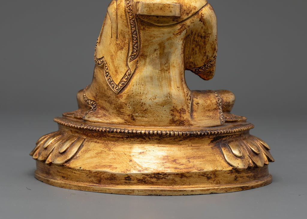 Antique Nagarjuna Statue | Himalayan Buddhist Sculpture