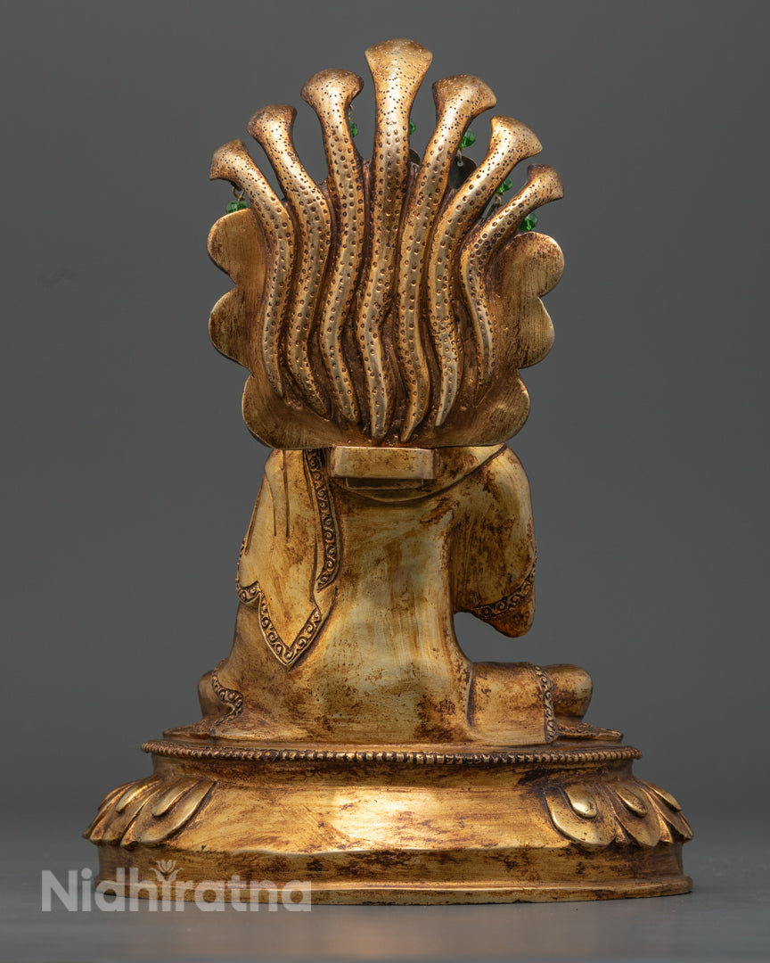 Antique Nagarjuna Statue | Himalayan Buddhist Sculpture